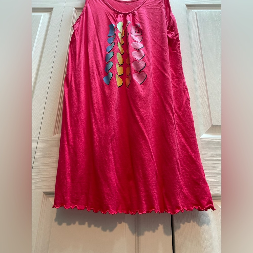 2X Avenue Body Women’s Rainbow LOVE Nightgown Nighty Pajamas - Picture 3 of 13